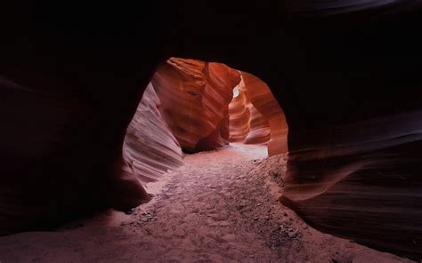 Papel De Parede Canyon Caverna Passar Arco Areia 1680x1050