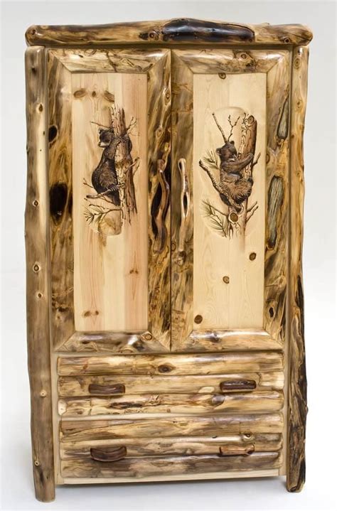 Our collection of rustic log bedroom furniture is perfect for your outdoorsy or rustic furniture theme. Rustic Bedroom Furniture, Log Bed, Mission Beds, Burl Wood ...