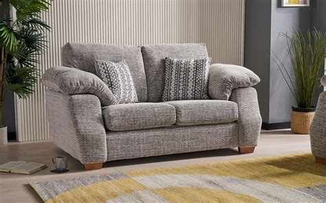 Whisper Fabric 2 Seater Standard Back Sofa