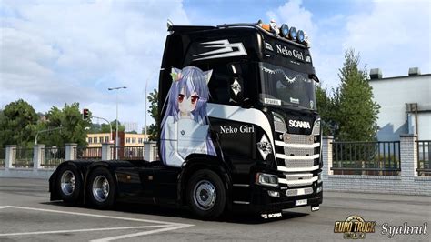 Scania S Ng Anime Neko Girl Skin Ets Mod Modshost Hot Sex Picture My Xxx Hot Girl