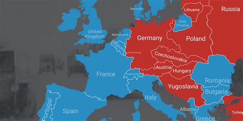 Animated Map Shows How World War I Changed Europes Borders Business