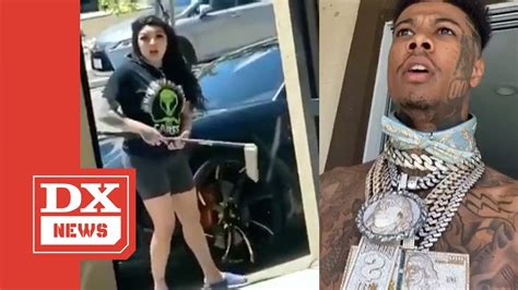 Bluefaces Baby Mama Smashes His House Window During Outburst Youtube