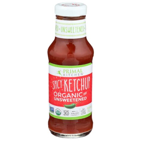 Primal Kitchen Organic Unsweetened Ketchup 11 3oz Assorted Flavor Plantx Us