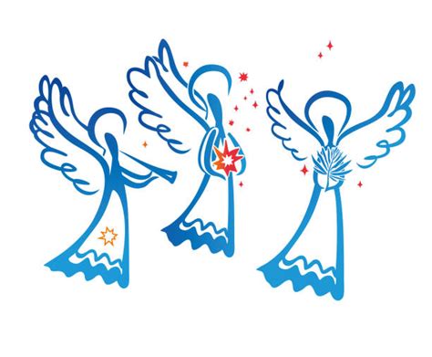 Angel With Trumpet Illustrations Royalty Free Vector Graphics And Clip