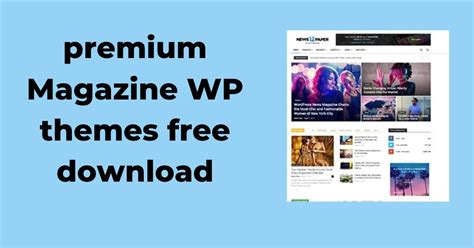 Best Premium Magazine WordPress Themes Free Download Best Smart Blog