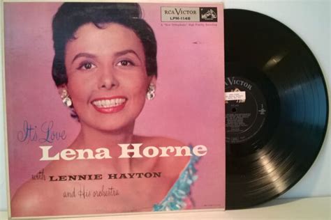 Lena Horne Its Love 55 Rca Mono Long Play With Lennie Hayton