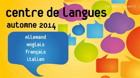 Formation Au Centre De Langues Epfl