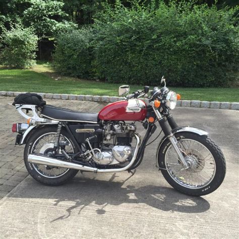 The underslung lockheed caliper was operated via a. 1976 Triumph Bonneville 750 Motorcycles for sale