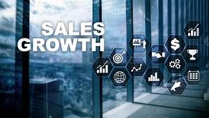 Chart Growth Concept Sales Increase Marketing Strategy Double