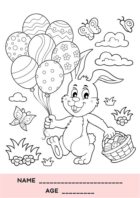 FREE Easter Colouring In for the Kids - Zinc 96.1