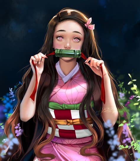 Kamado Nezuko Kimetsu No Yaiba Drawn By Jyundee Danbooru