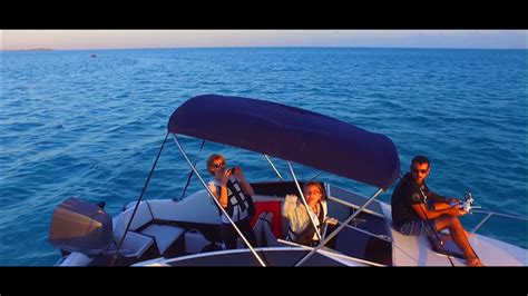 Maybe you would like to learn more about one of these? Sunset at the sea / Bayliner 1990 cuddy cabin / Dji p3s ...