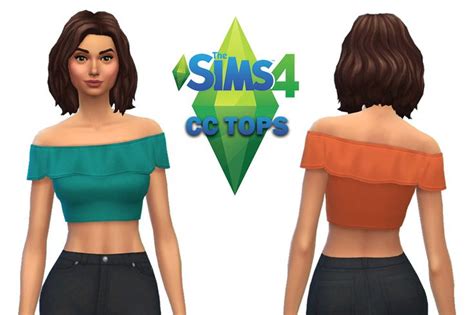 The Sims 4 Cc Tops Maxis Match Maxis Match Sims 4 Cc Sims 4