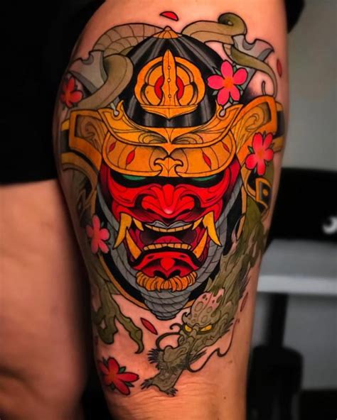 Oni Mask Tattoo Unveiling The Mystique And Meaning Art And Design
