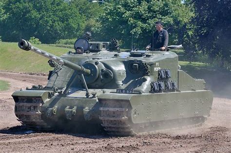 Tortoise Tank Destroyer Armed With The 32 Pounder 94mm Gun Based On