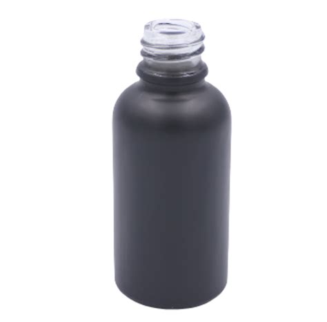 Matt Black Glass 30ml Din18 Dropper Bottles Rapid Labs