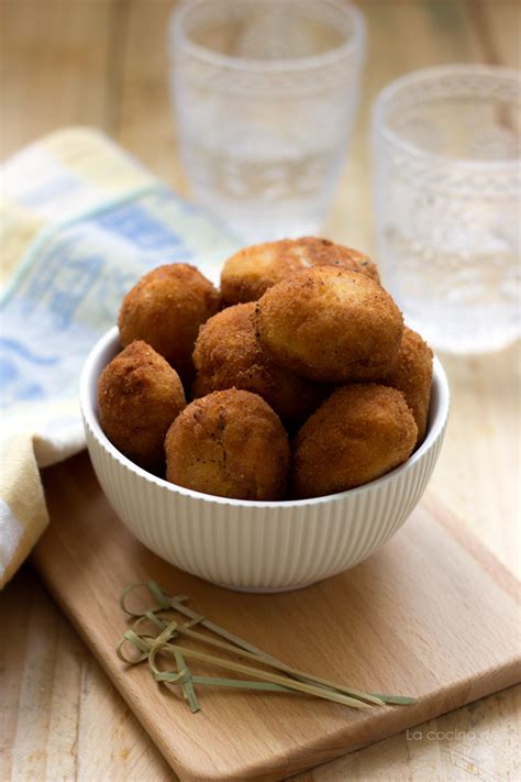 Croquetas de pollo a la mediterránea | Croquetas de pollo ...