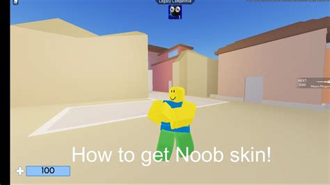 How To Get Noob Skin In Arsenal Youtube