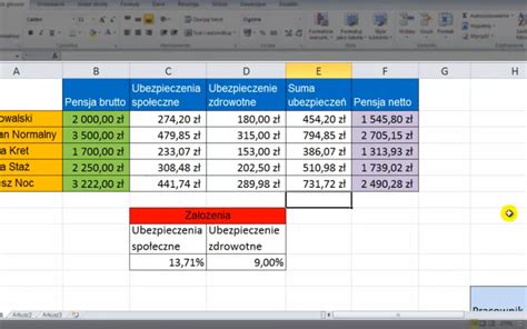 Kurs Excel Odcinek Arkusz Kalkulacyjny