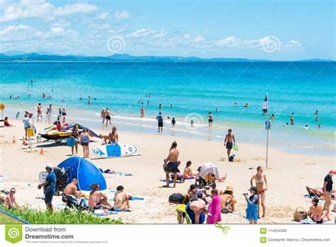 Find out byron bay, australia local weather forecast and weather conditions. People Enjoying The Sunny Weather On The Beach At Byron ...