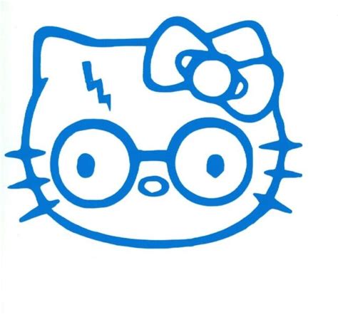 Hello Kitty Harry Potter sticker Decal in/outdoor permanent | eBay