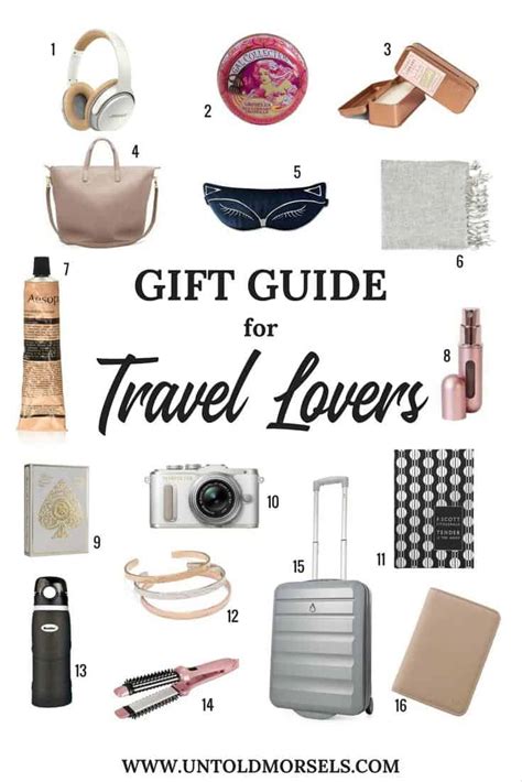 20 gifts for someone traveling abroad that they'll actually appreciate. Top gifts for people going travelling - useful and unique ...