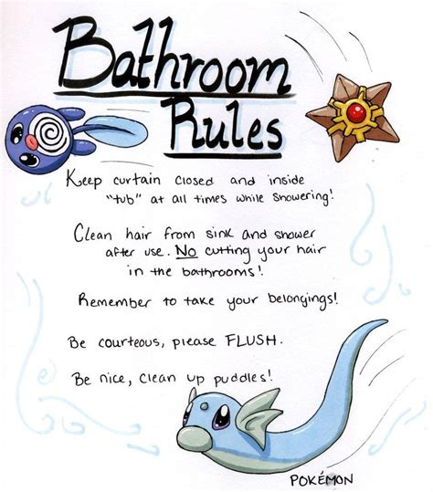 Bathroom Rules Clipart 20 Free Cliparts Download Images