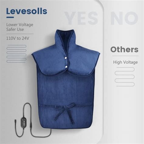 Levesolls Heating Pads For Back Painextra Large Electric Heating Pad