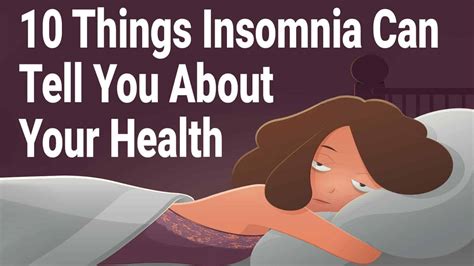 10 Things Insomnia Can Tell You About Your Health