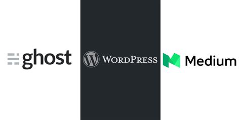 Wordpress Vs Ghost Vs Medium Which Is Best For Blogging