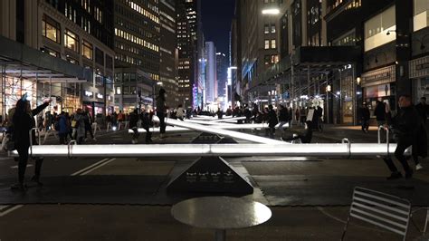 There Are Glowing Seesaws In Midtown And New Yorkers Are Losing It