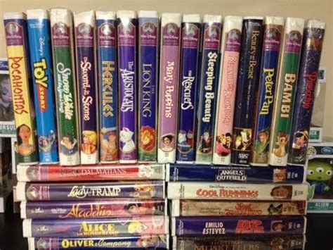 My Disney VHS Collection YouTube