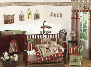 Crib bedding comes in different styles, colors, and palettes. Cheap Unique Monkey Jungle Themed Baby Boy Crib Bedding ...