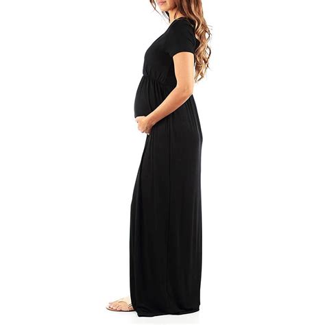 buy summer pregnant womens nursing pregnancy solid maternity long dress at affordable prices