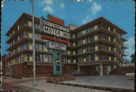 Downtowner Motor Inn Cheyenne Wy Postcard