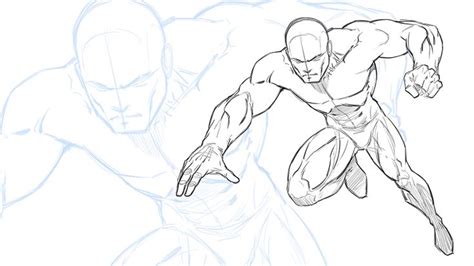 In This Video Tutorial I Show You How To Draw A Comic Book Style Pose