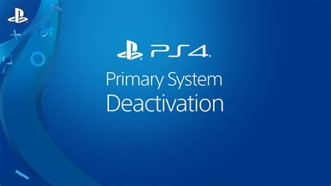 How To Deactivate Your Primary Ps4 Account Playstation Universe