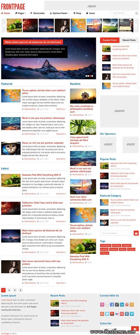 Frontpage Wordpress Theme A Woocommerce Powered Magazine Theme
