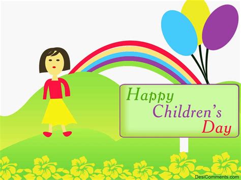 World children's day is unicef's annual day of action for children, by children. Happy Children's Day - DesiComments.com
