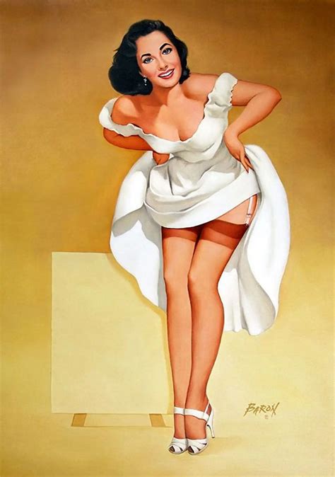 Pop Art Stocking Vintage Pin Up Girl Poster Classic Retro Kraft Canvas
