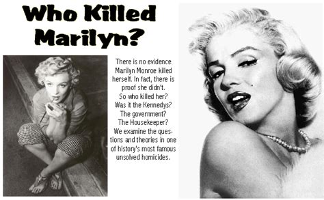 Our Weird World Marilyn Monroes Weird Death