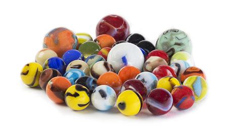 My Toy House Glass Marbles Bulk Set Of 40 36 Players And 4 Shooters Assorted Colors With