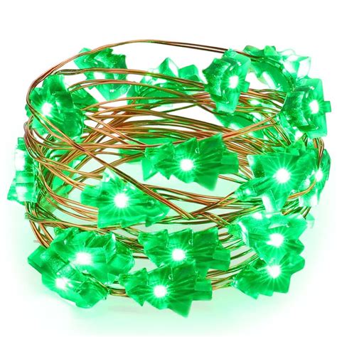 New 2m 20 Leds Christmas Tree Copper Wire String Lights Battery Powered