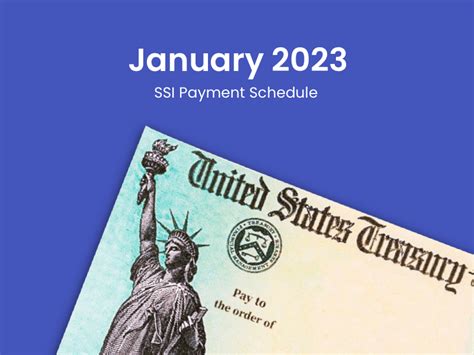 Ssi Social Security Benefits Payment Schedule January 2023 Learn