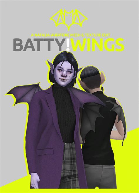 Sims Bat Wings