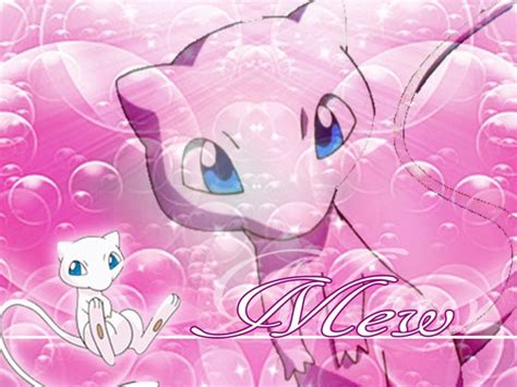 Mew Mew Pokemon Wallpaper 37589911 Fanpop