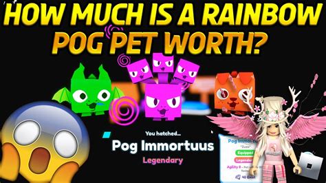 How Much Is A Rainbow Pog Cat Achievement Unlocked Pet Sim X Youtube