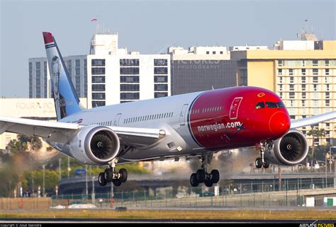 G Cixo Norwegian Air Uk Boeing 787 9 Dreamliner At Los Angeles Intl