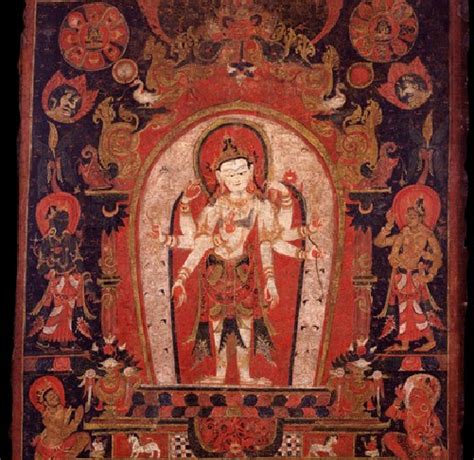 Global Nepali Museum Avalokiteshvara Bodhisattva And Buddhist Deity Amoghapasha Unfailing