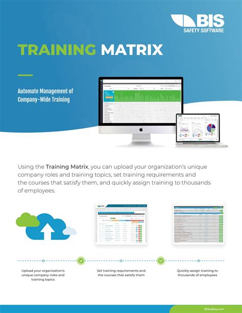 Staff Training Matrix Software Competency Matrix Bis Safety